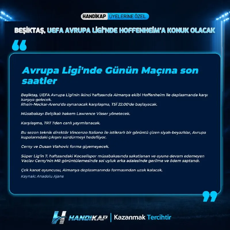 Handikap Bahis Telegram: 🔤🔤🔤🔤🔤🔤🔤🔤 Avrupa Liginde günün maçına son saatler! Günün maçı için skor…