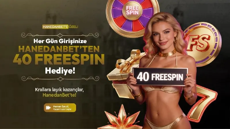 Hanedanbet Telegram: 🎁 HER GÜN 40 FREESPİN! 🔥 Günde 1 kez 40 Freespin 🎰 Sweet Bonanza & Gates of…
