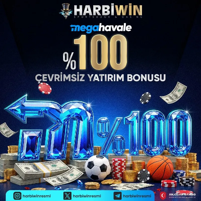 Harbiwin Telegram: 🌏 HARBİWİN'DE 👽👽👽👽 ÇEVRİMSİZ YATIRIM BONUSU! 💸 Megahavale ile yapacağın…