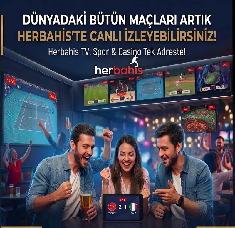 Herbahis Telegram: ⚽ Herbahis 'te artık maçları canlı takip edebilirsiniz! HERBAHİS TV…