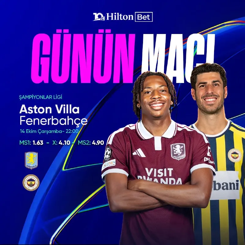 Hiltonbet Telegram: ⚡️ GÜNÜN DEV MAÇI! ⚡️ 🏆 Şampiyonlar Ligi bülteninin en dikkat çeken maçında…