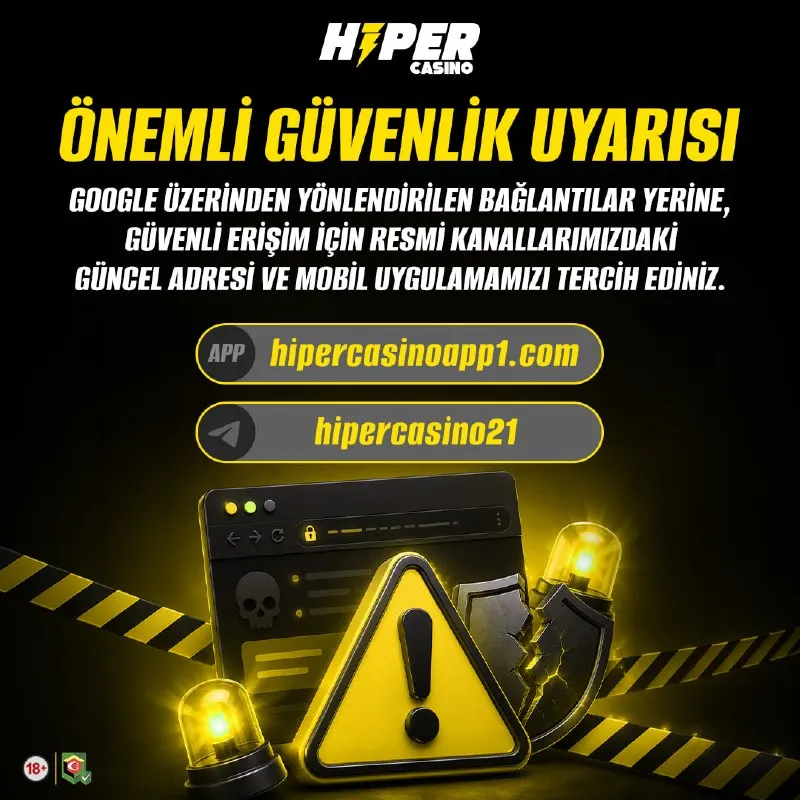 HiperCasino Telegram: ⚠️ ❌❌❌ Önemli Güvenlik Bildirimi 🔴 Google Arama Sonuçlarındaki Taklit Sitelere…