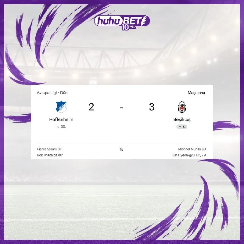Huhubet Telegram: ⚽ Skoru Bildin mi? 1250₺ Senin! Maç Tahminini Yap, Ödülü Kap! Etkinliğimiz sona…