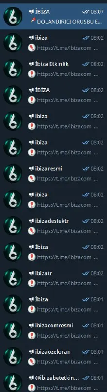 İbizabet Telegram: ⚠️ https://t.me/ibizabetcom ⚠️ https://t.me/ibizacom ⚠️ https://t.me/ibizacomtr…