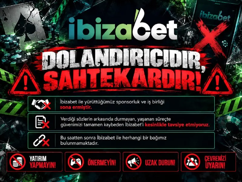 İbizabet Telegram: ⚠️ İBİZABET ⎮ DOLANDIRICIDIR, SAHTEKARDIR! ⚠️ 🔴 #ibizabet ile yürüttüğümüz…