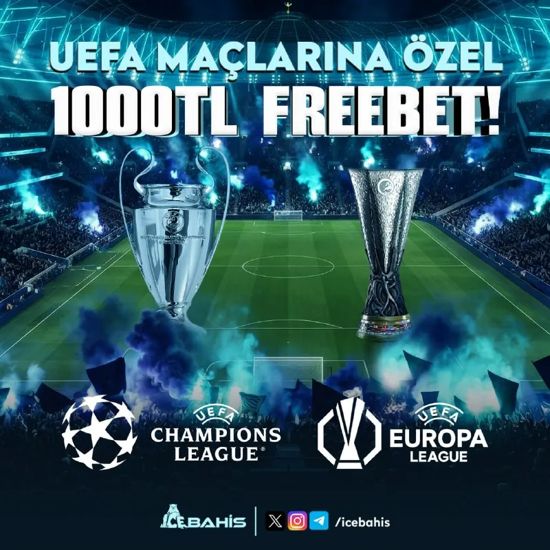 Icebahis Telegram: 🥶🎁🎁🎁 🔥 ICEBAHİS'TEN 1000TL FREEBET! 🔥 🧡 UEFA Maçlarına özel FREEBET BONUSU! 🧡 🧡…