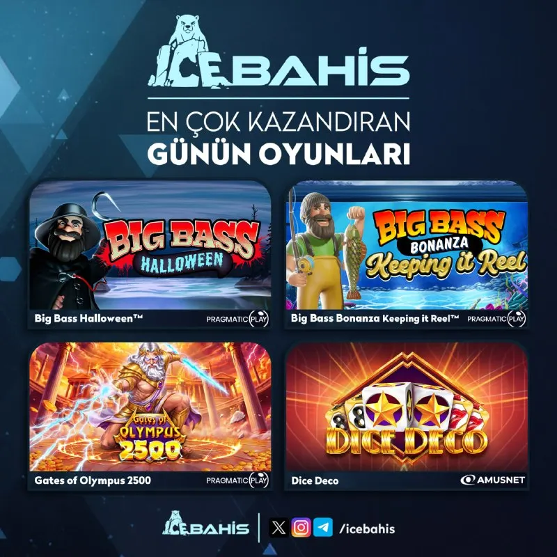 Icebahis Telegram: 🥶🎮🎮🎮 ✨ Eğlencenin Tadı icebahis'te Çıkar! ✨ 🎯 En heyecan verici oyunlarla…