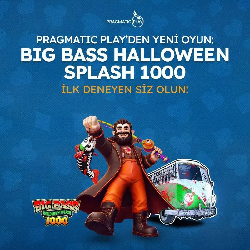 İkimisli Telegram: 🎃 YENİ OYUN YAYINDA: BIG BASS HALLOWEEN SPLASH 1000! Pragmatic Play'den korku…