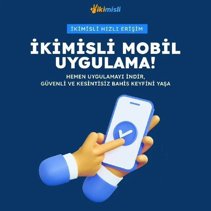 İkimisli Telegram: 📱 İKİMİSLİ MOBİL UYGULAMA! 📱 ⚡ Hızlı erişim, tek dokunuşla giriş. 🔒 Güvenli ve…