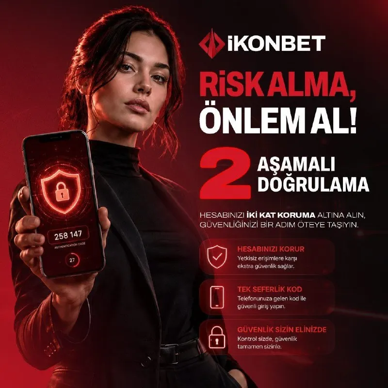 İkonbet Telegram: 🔴 RİSK ALMA ÖNLEM AL! 🌟 2FA Güvenlik sistemi ile hem hesabınızı hem…