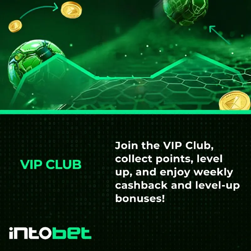 Intobet Telegram: 🏆 Elevate your game to high-roller status. Earn weekly cashback and premium…