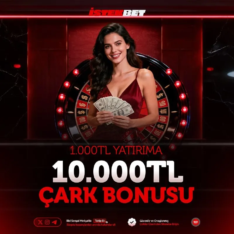 İstekbet Telegram: 😀😀😀😀 ☄️ ÇEVRİMSİZ ÇARK BONUSU ☄️ 💰 1.000₺ üzeri yatırımlara freespin ve 10.000…