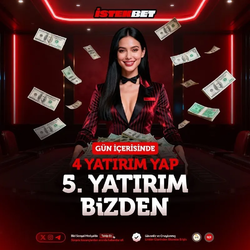 İstekbet Telegram: 😀😀😀😀 ✅ 5.YATIRIM BİZDEN! 💰 💰Günün şansını katlamaya hazır mısın? Aynı gün…