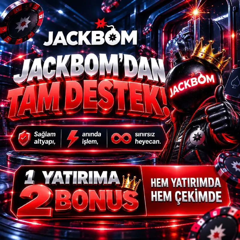 Jackbom Telegram: Selam millet! 👋 Jackbom yine bombayı patlattı! 💣 ✅ Sağlam Altyapı ⚡️ Anında…