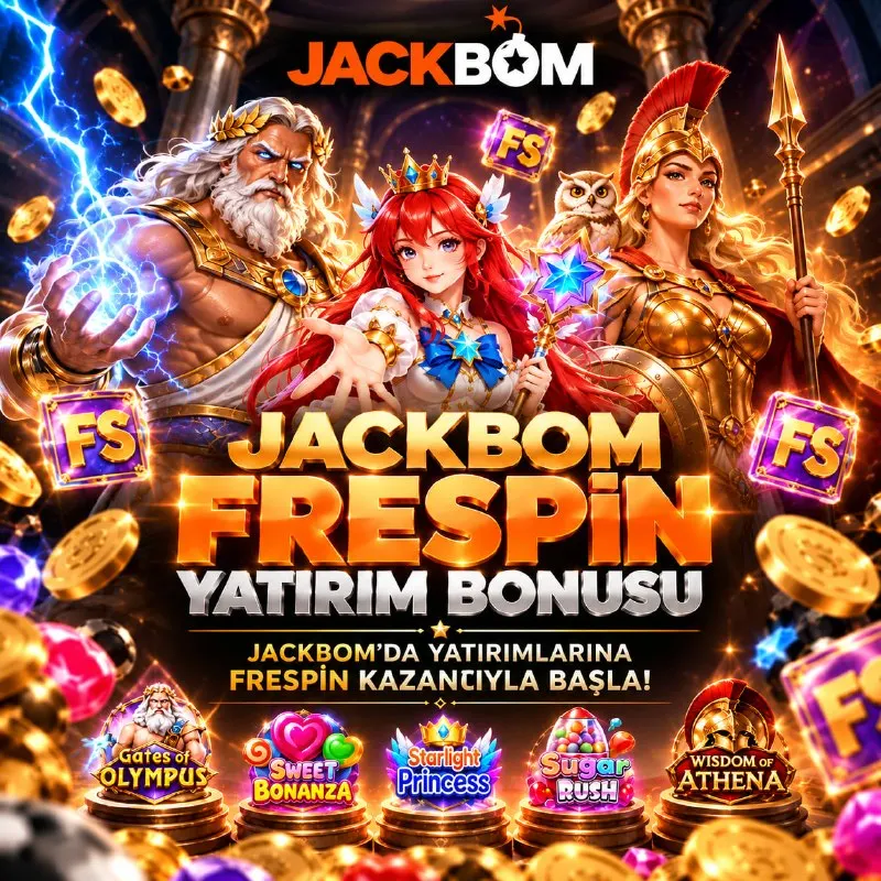 Jackbom Telegram: 🎰 JACKBOM FRESPİN YATIRIM BONUSU 💰Freespinleri kap, kazancını katla! 💰 ➡️…
