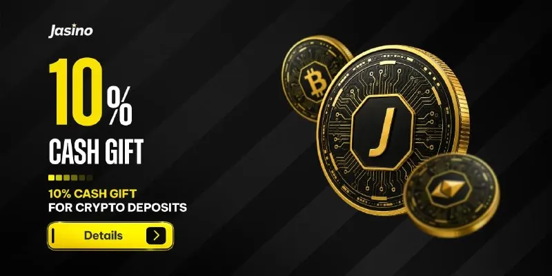 Jasino Telegram: 10% CASH GIFT Receive a real cash gift on every eligible crypto deposit. ◆…