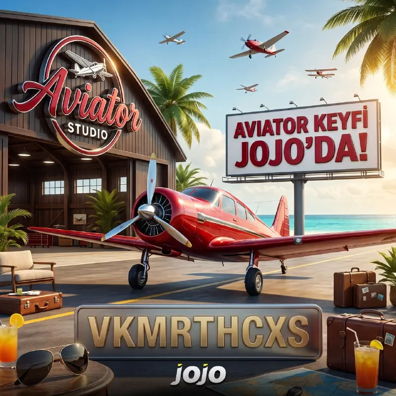 Jojobet Telegram: 🔥 Uçuş rotası belli: Jojo! ✈️ Aviator heyecanı başlıyor. Şimdi uçuş zamanı! 💚…