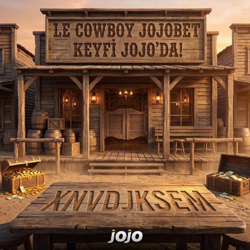 Jojobet Telegram: 🤠 Le Cowboy Jojobet'te geçerli 5.000 kişilik kod hazır! 💚 Jojo'ya Git 👍…
