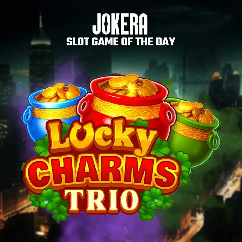 Jokera Telegram: 🍀 Lucky Charms Trio delivers a magical slot adventure filled with charming…