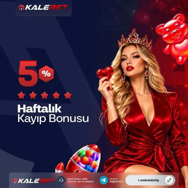 Kalebet Telegram: 🏰 KALEBET | HAFTALIK KAYIP AYRICALIĞI 🏰 🎁 Haftalık kayıplarına özel %5 bonus…