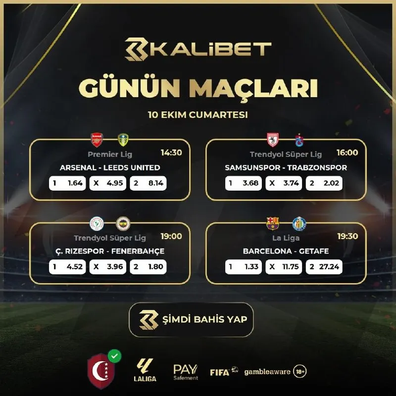 Kalibet Telegram: 🎯 HEYECAN VE KAZANÇ DOLU BİR HAFTASONU KALİBET'TE BAŞLIYOR! 🎯🔥 📅 10 EKİM…