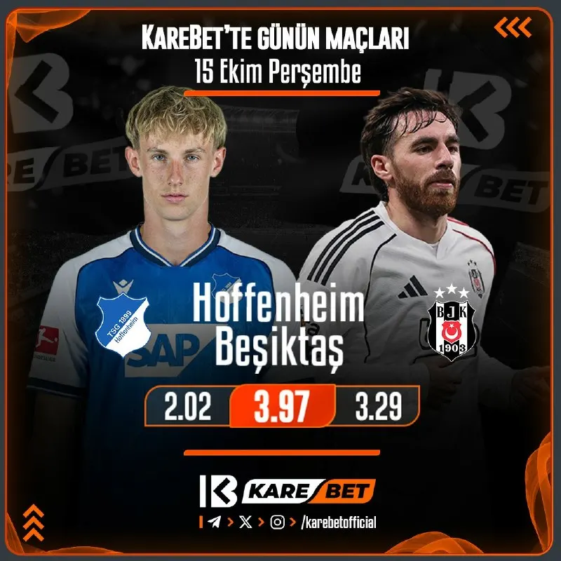 Karebet Telegram: GÜNÜN MAÇI ⚽️ Spor Bahislerinde Yüksek Oranlar! ⚽️ Sınırsız Kazanç Sınırsız…