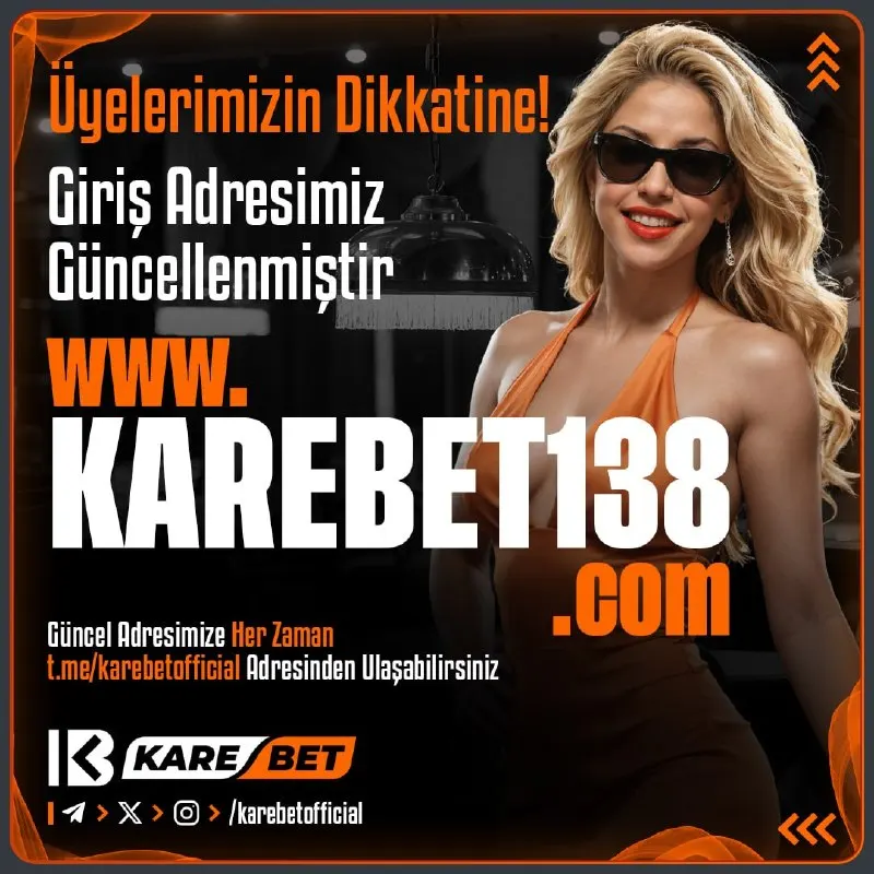 Karebet Telegram: 🚨 ÜYELERİMİZİN DİKKATİNE 🚨 📣Güncel giriş adresimiz karebet138.com Olarak…