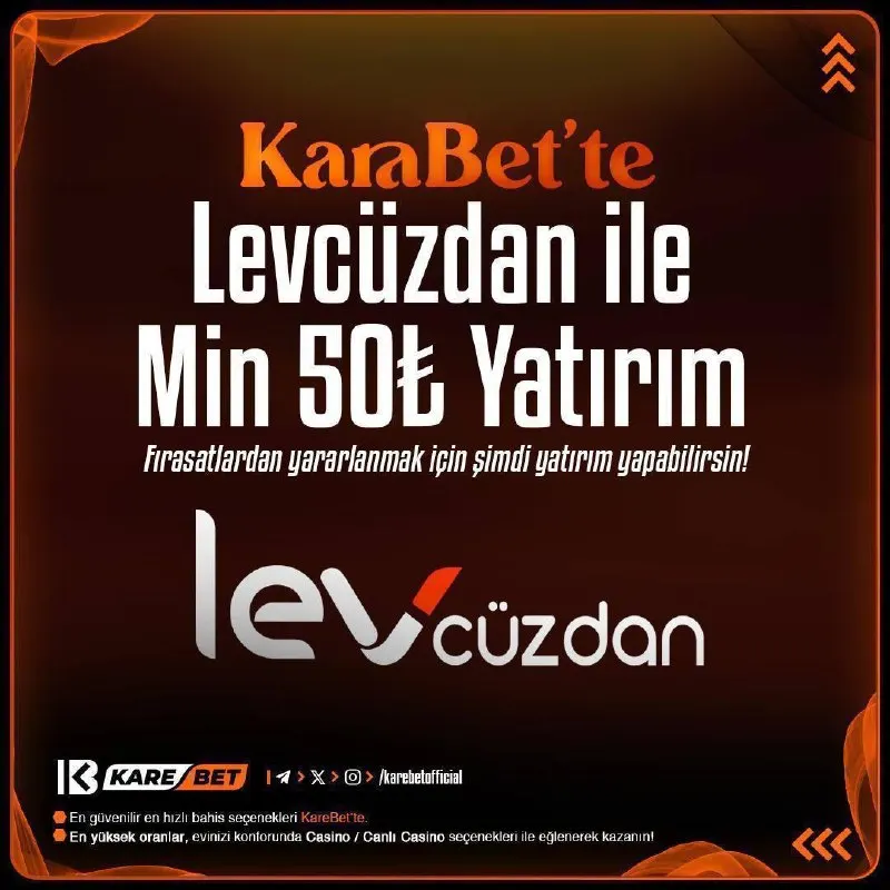 Karebet Telegram: L E V C Ü Z D A N SİZ İSTEDİNİZ BİZ YAPTIK! 🤩🤩🤩🤩🤩 KareBet ve LEVCÜZDAN iş…