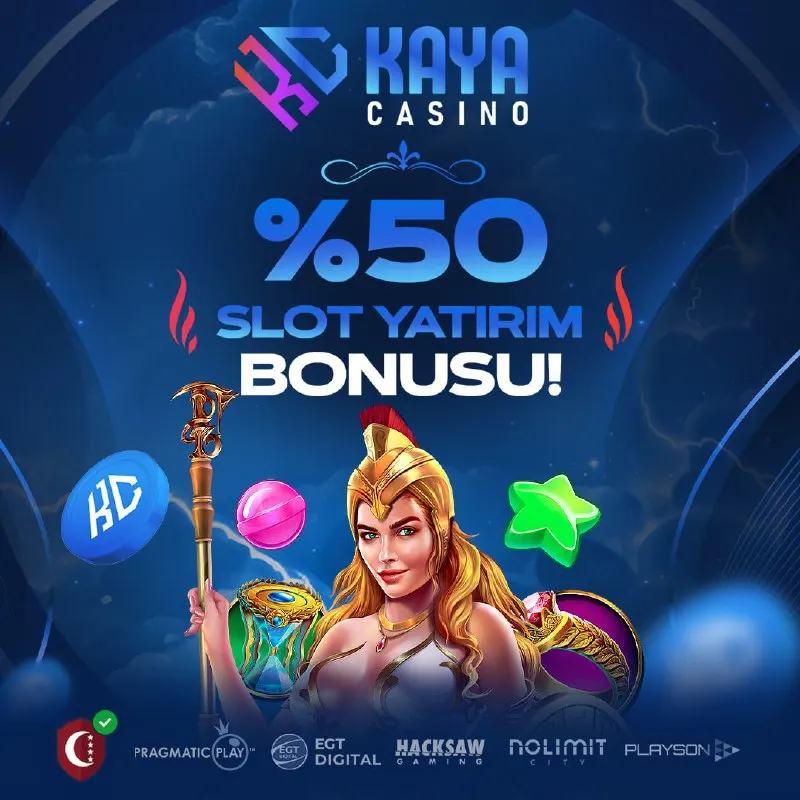 Kaya Casino Telegram: Slot keyfine %50 KAYA CASİNO desteği! 🎰 ✅ 100₺ ve üzeri yatır, BONUS TALEP…