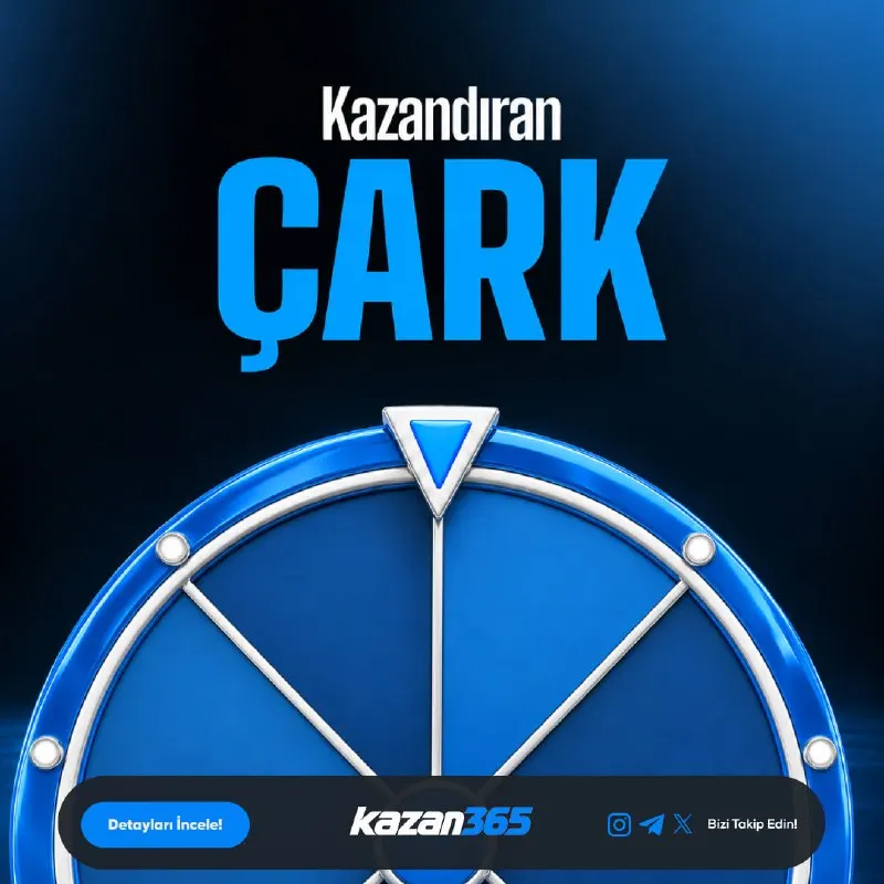 Kazan365 Telegram: 🤡KAZANDIRAN ÇARK SENİ BEKLİYOR 🤡 Kazan365’te heyecan hiç bitmiyor, fırsatlar…