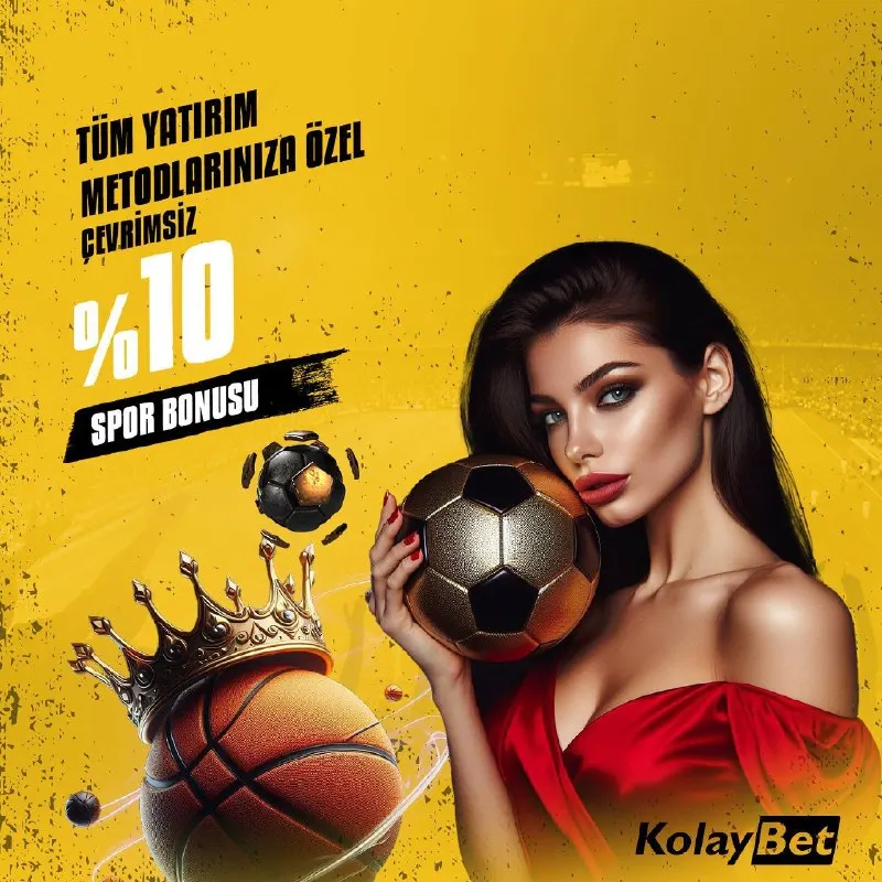 Kolaybet Telegram: 🔥⚽ KAZANMAYA KRAL GİBİ BAŞLA! 👑 Tüm yatırım metodlarına özel 💥 ÇEVRİMSİZ %10…