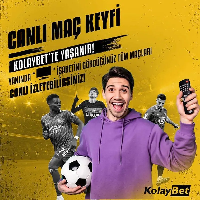 Kolaybet Telegram: 📢Canlı Maç Keyfi #Kolaybet'te Yaşanır ! 🎁🎁! 📢Yanında 📺 İşaretini Gördüğünüz Tüm…