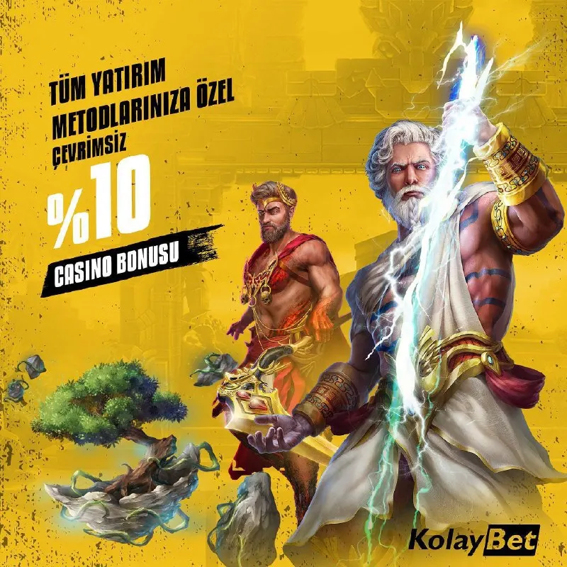 Kolaybet Telegram: ⚡🔥 GÜÇ SENİNLE, KAZANÇ KOLAYBET’TE! 🔥⚡ 💰 Tüm yatırım metodlarına özel 🎰…