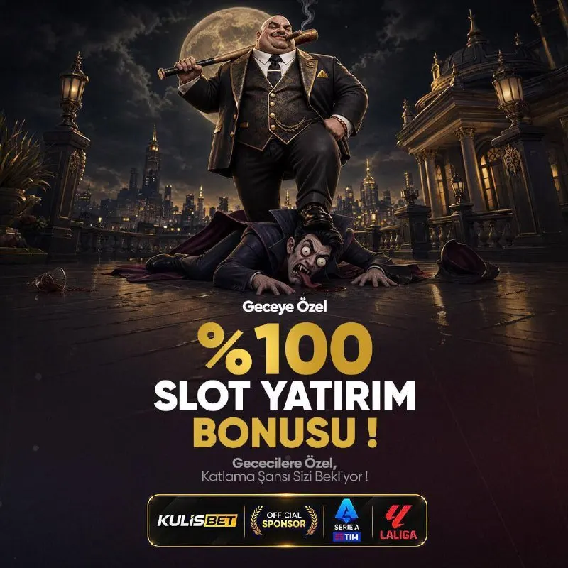 Kulisbet Telegram: 🌙 Gece moduna geçmeye hazır mısın? ✨ Kulisbet'te geceye özel %100 Slot Bonusu…