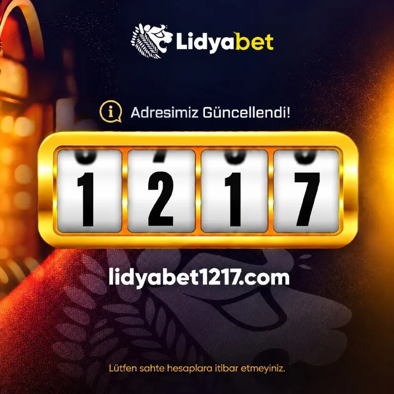 Lidyabet Telegram: 👍 Güncel adresimiz https://lidyabet1217.com olarak değişmiştir. ⚠️ Lütfen başka…