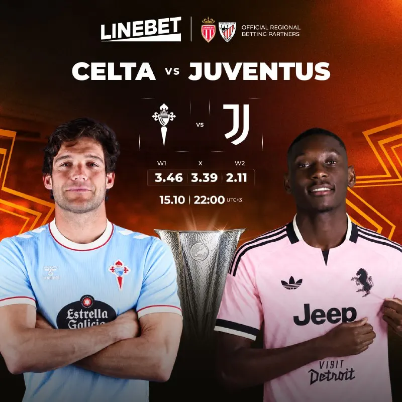 Linebet Telegram: 🇪🇸 Celta - Juventus 🇮🇹 Juventus is returning to the Europa League after a…