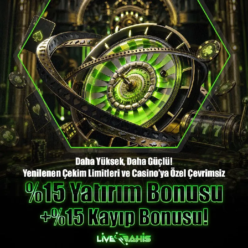 Livebahis Telegram: ⚡️DAHA YÜKSEK, DAHA GÜÇLÜ ! ⚡️ YENİLENEN ÇEKİM LİMİTLERİ VE CASİNO'YA ÖZEL…