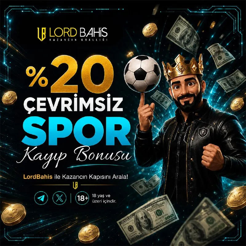 Lordbahis Telegram: 🔔LordBahis'te Spor'da Kaybetmek Yok ! 🎯 Kayıp Yaşasan'da Spor Kayıp Bonusun İle…