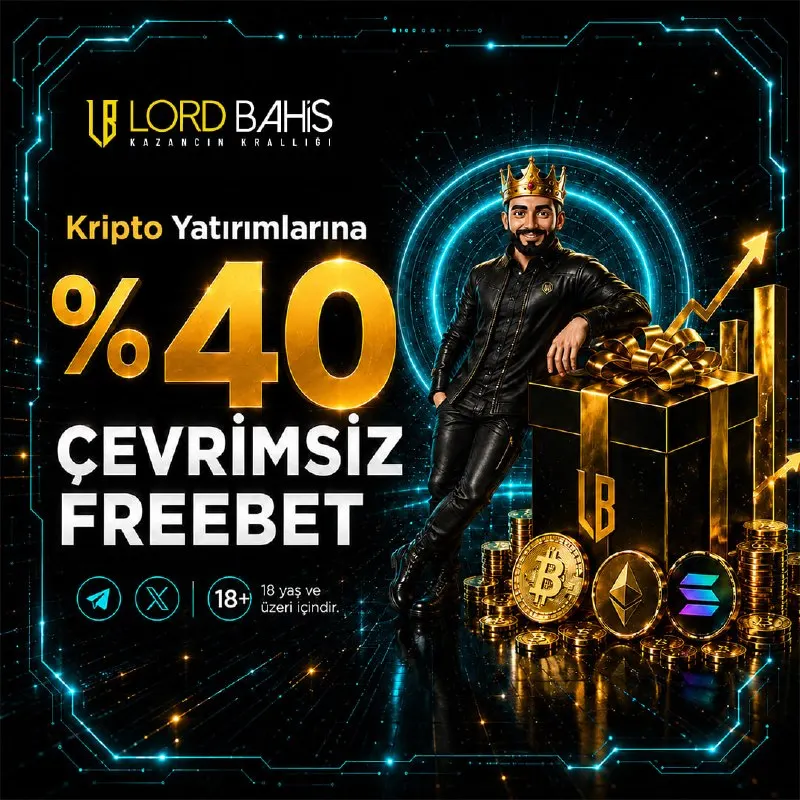 Lordbahis Telegram: ⚽️Sporda Kazançlar LordBahis'te Katlanıyor! 🎁 Kripto Yatırımına %40 Çevrimsiz…