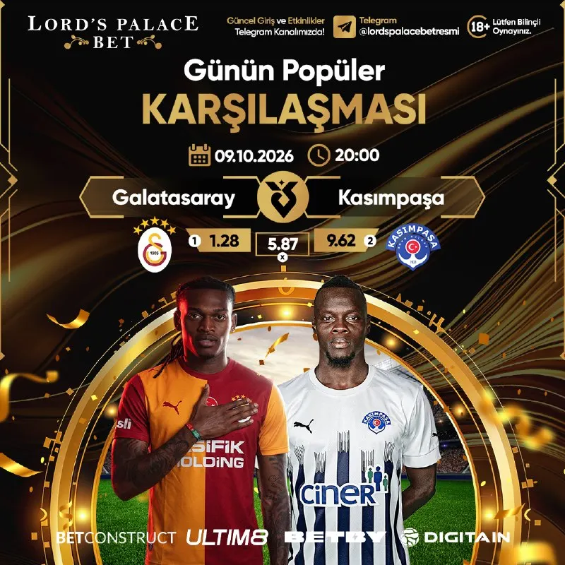 Lordspalacebet Telegram: ⚽4 farklı spor sağlayıcısı. 💰Yüksek oranlar, sürekli bahis. 🎁Görev ve Yatırım…