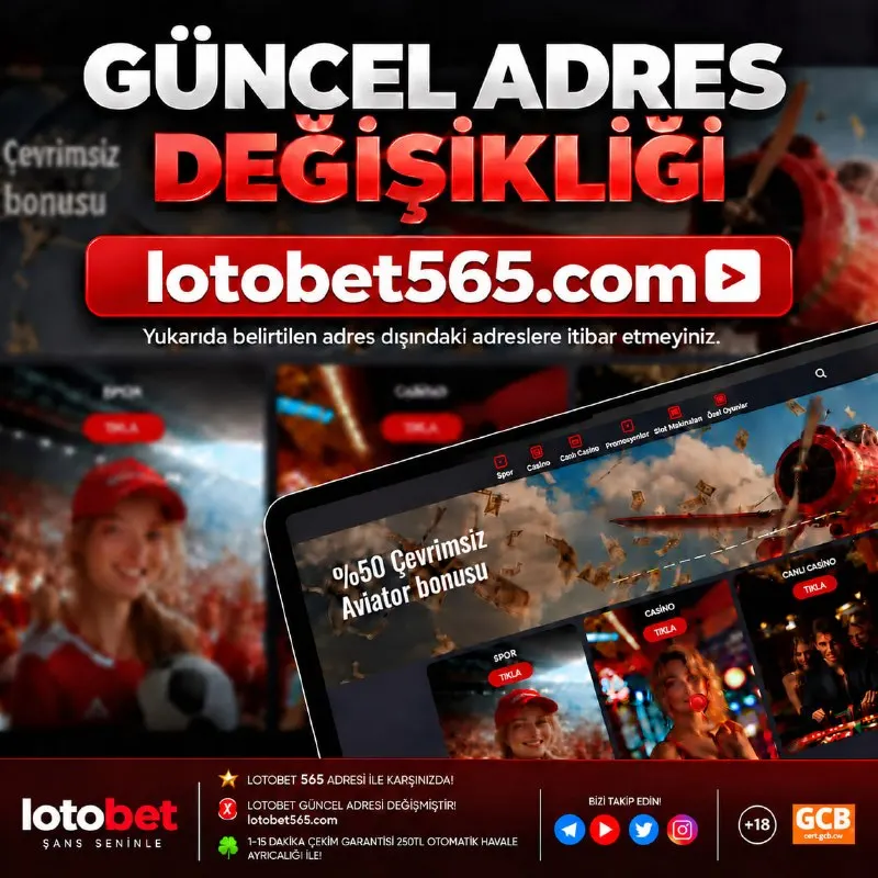 Lotobet Telegram: ⭐️LOTOBET 565 ADRESİ İLE KARŞINIZDA! 🚨LOTOBET GÜNCEL ADRESİ DEĞİŞMİŞTİR! 🍀1-15…