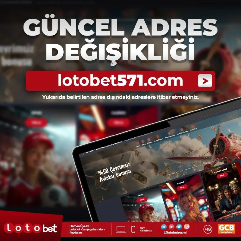 Lotobet Telegram: ⭐️LOTOBET 571 ADRESİ İLE KARŞINIZDA! 🚨LOTOBET GÜNCEL ADRESİ DEĞİŞMİŞTİR! 🍀1-15…
