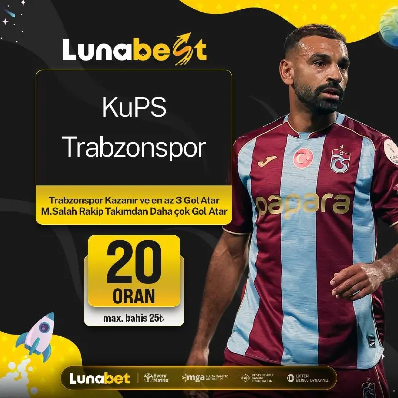 Lunabet Telegram: ⚽️ Lunabest ❌ 20 🔥Herkes Aynı Fırsatı Sunar, Lunabet Fırsat Yaratır! 🚀 Bu Özel…