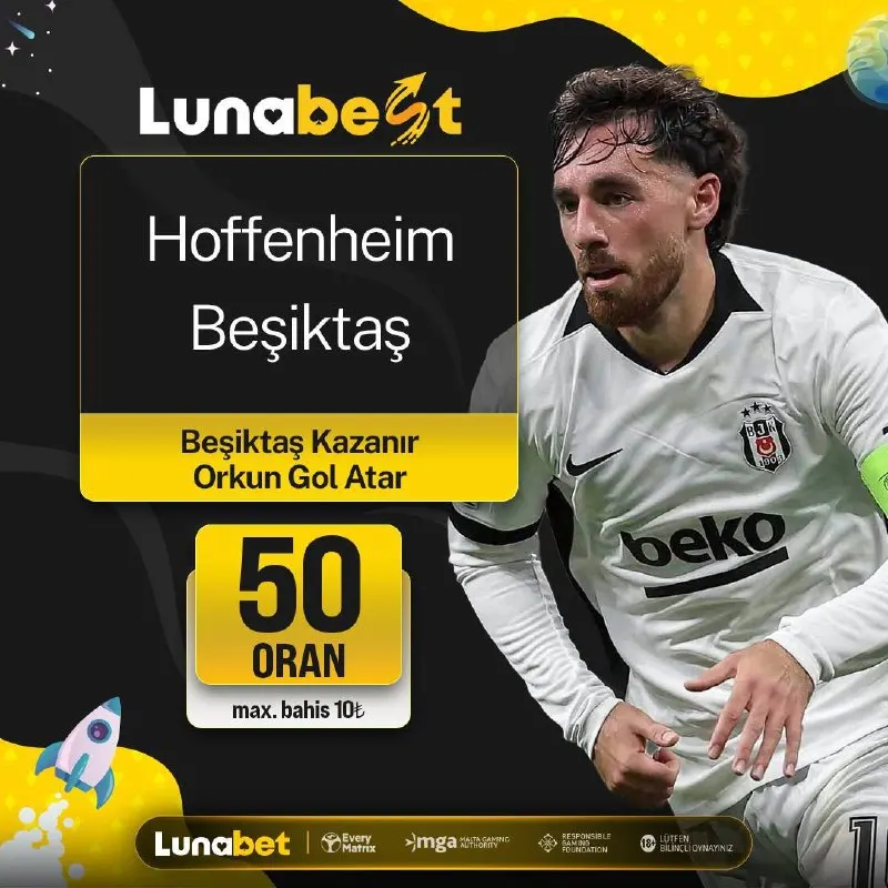 Lunabet Telegram: ⚽️ Lunabest ❌ 50 🔥Herkes Aynı Fırsatı Sunar, Lunabet Fırsat Yaratır! 🚀 Bu Özel…