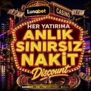 Lunabet Telegram: %10 DISCOUNT’UN ANINDA HESABINDA! 🎲 Casino’da, ⚽️ Spor Bahislerinde avantajın…