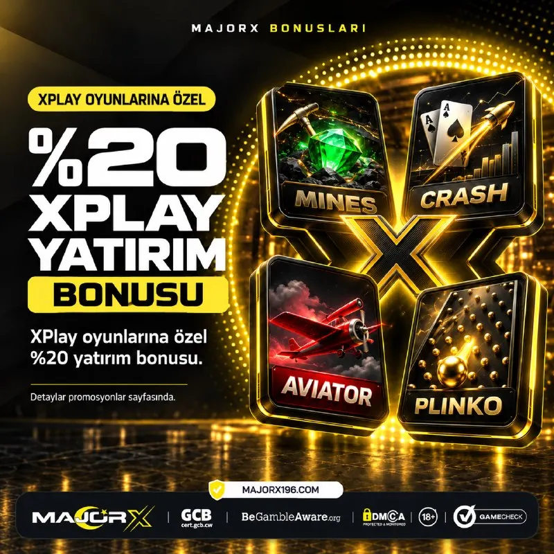 MajorX Telegram: 🔹 MAJORX'TE ŞANS ÇARKI FIRSATI BAŞLADI! 🍀 Her yatırımda çark çevirme hakkı…