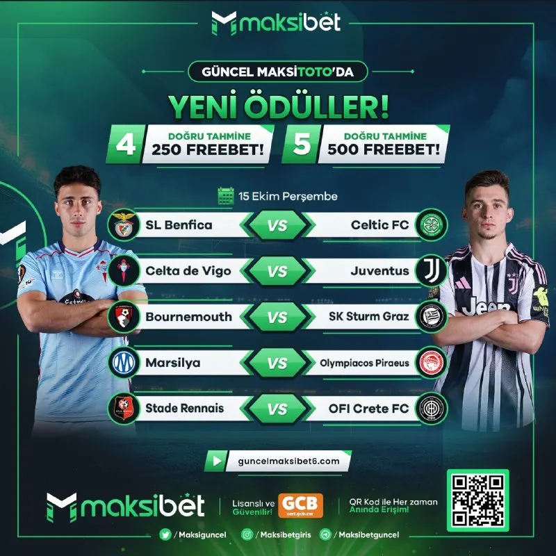 Maksibet Telegram: 🤩🤩🤩🤩🤩 🤩🤩🤩🤩 ✨ Yenilenen Maksi Toto ödüllerini kazanmak için hemen tahmini yap✨…