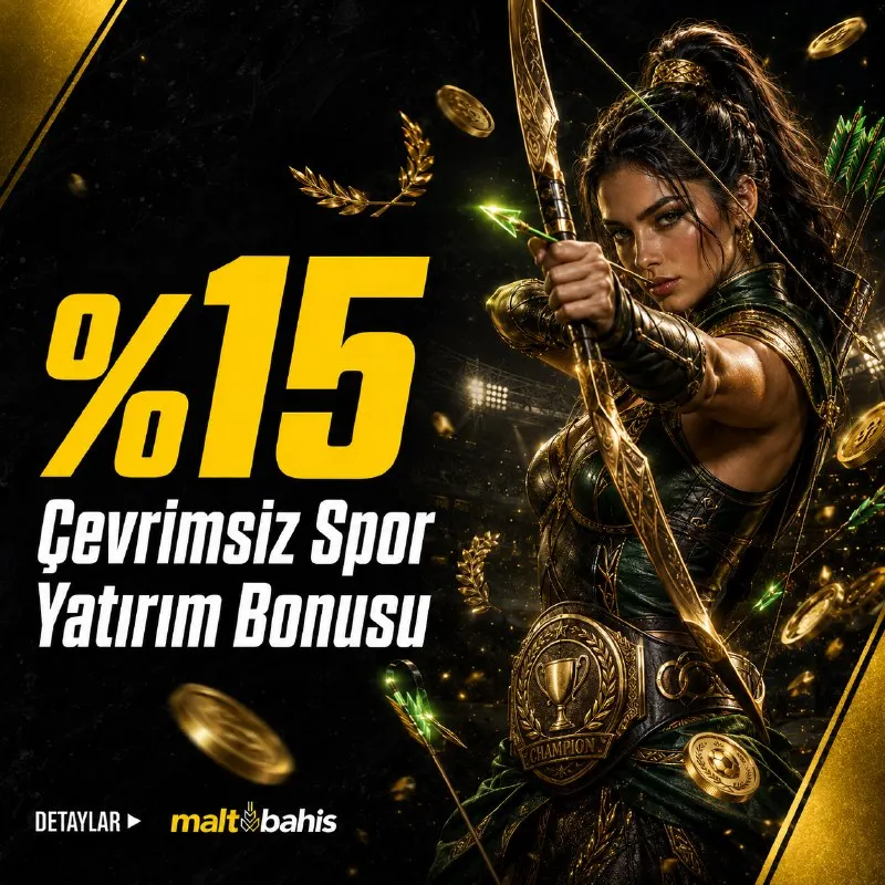 Maltbahis Telegram: ⚽ Spor yatırımlarına, %15 bonus! 🏆 Çevrimsiz spor yatırım bonusu! 👉 Maçları…