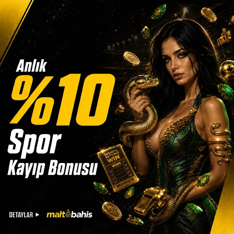 Maltbahis Telegram: 🐍 Anlık %10 Spor Kayıp Bonusu! 🔥 Bahis Dünyasının Zirvesi Burada! 👉 Risk…