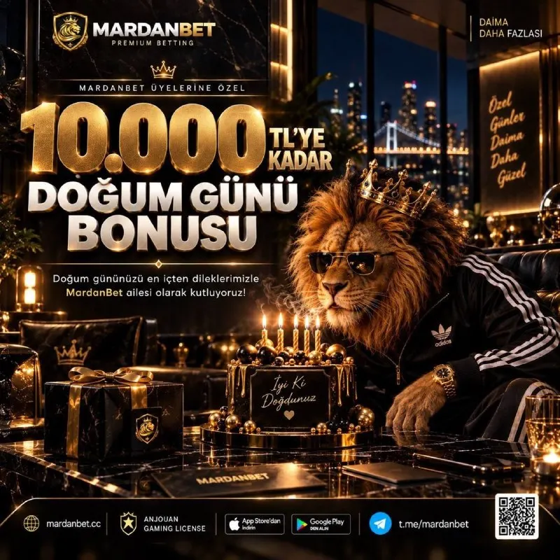 Mardanbet Telegram: 😝 İYİ Kİ DOĞDUNUZ! MardanBet ailesi olarak özel gününüzü kutluyor, son 1 yıllık…